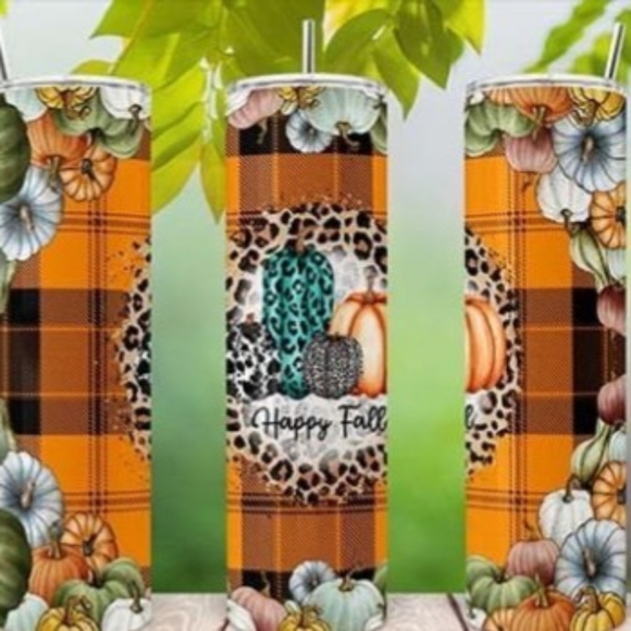 Other - Happy Fall 20oz Tumbler